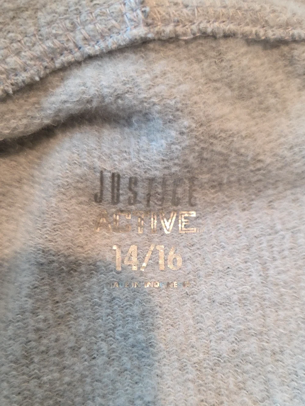 JUSTICE XL 14/16 SWEATSHIRT